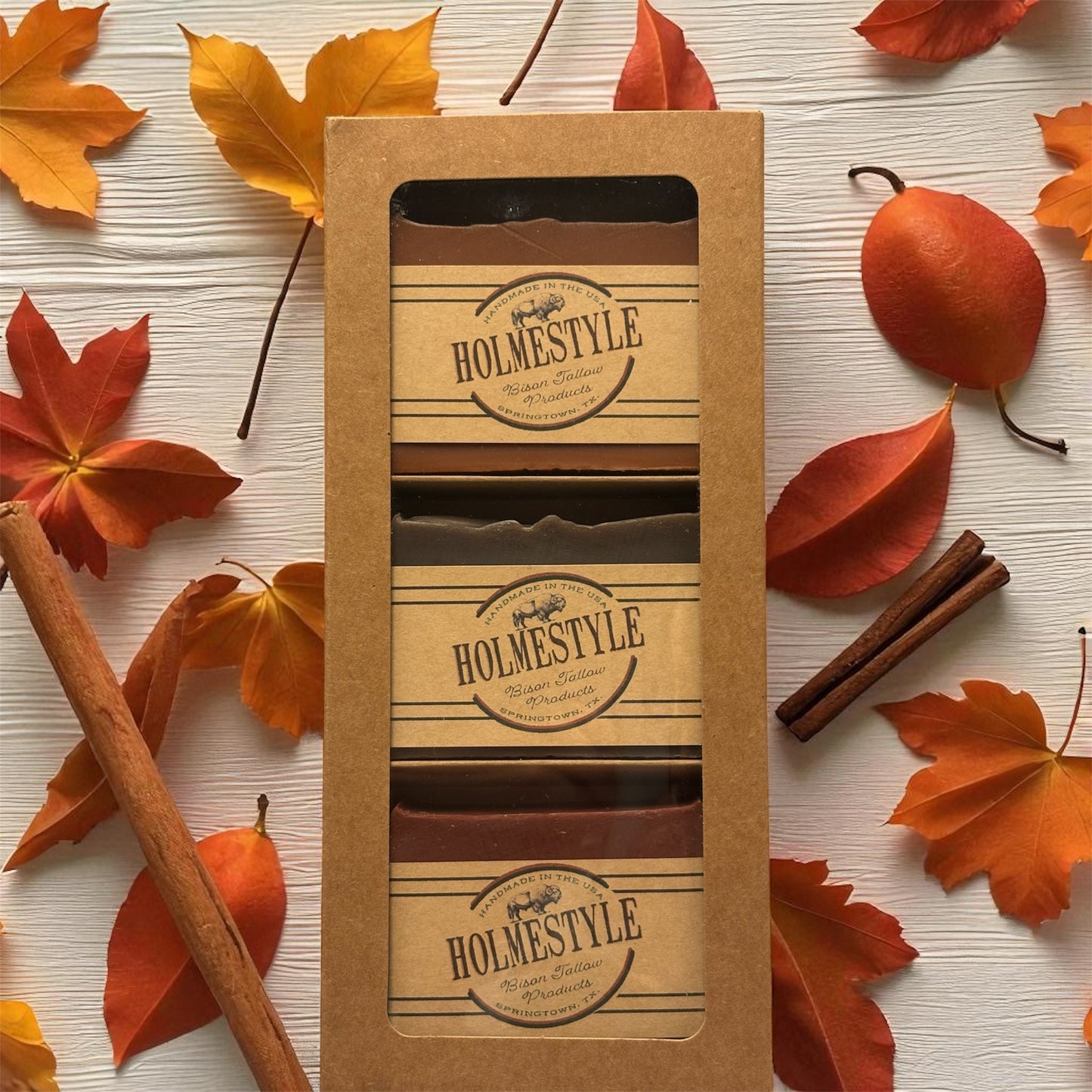 HolmeStyle Fall Soap Trio