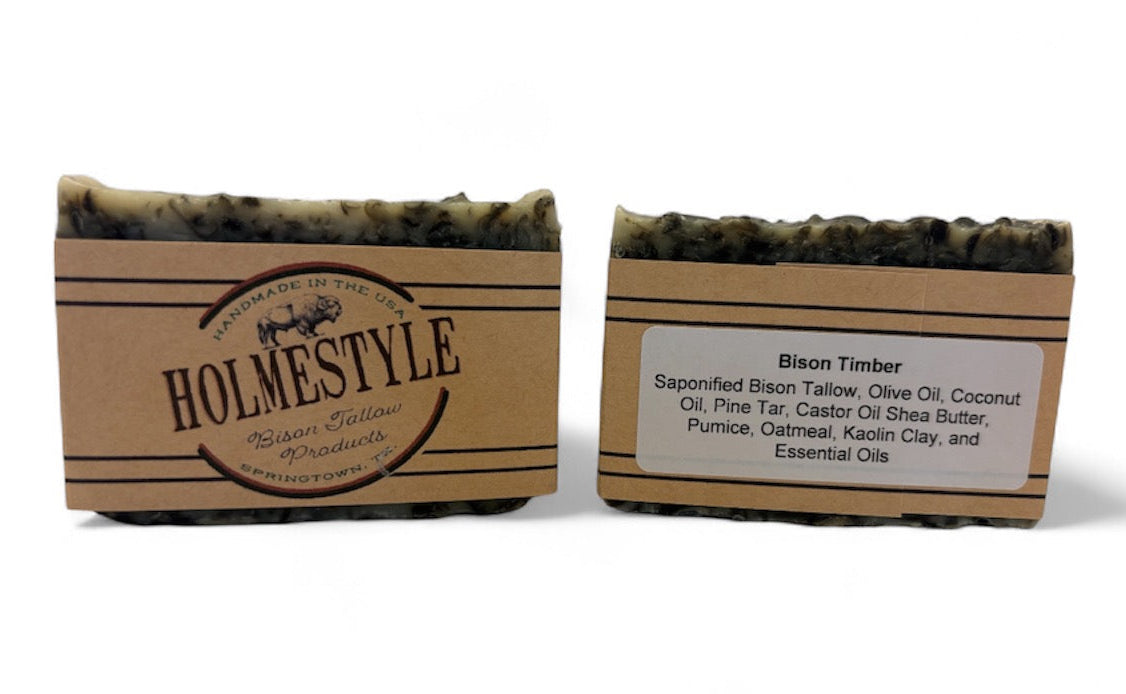 Bison Timber Pine Tar Soap