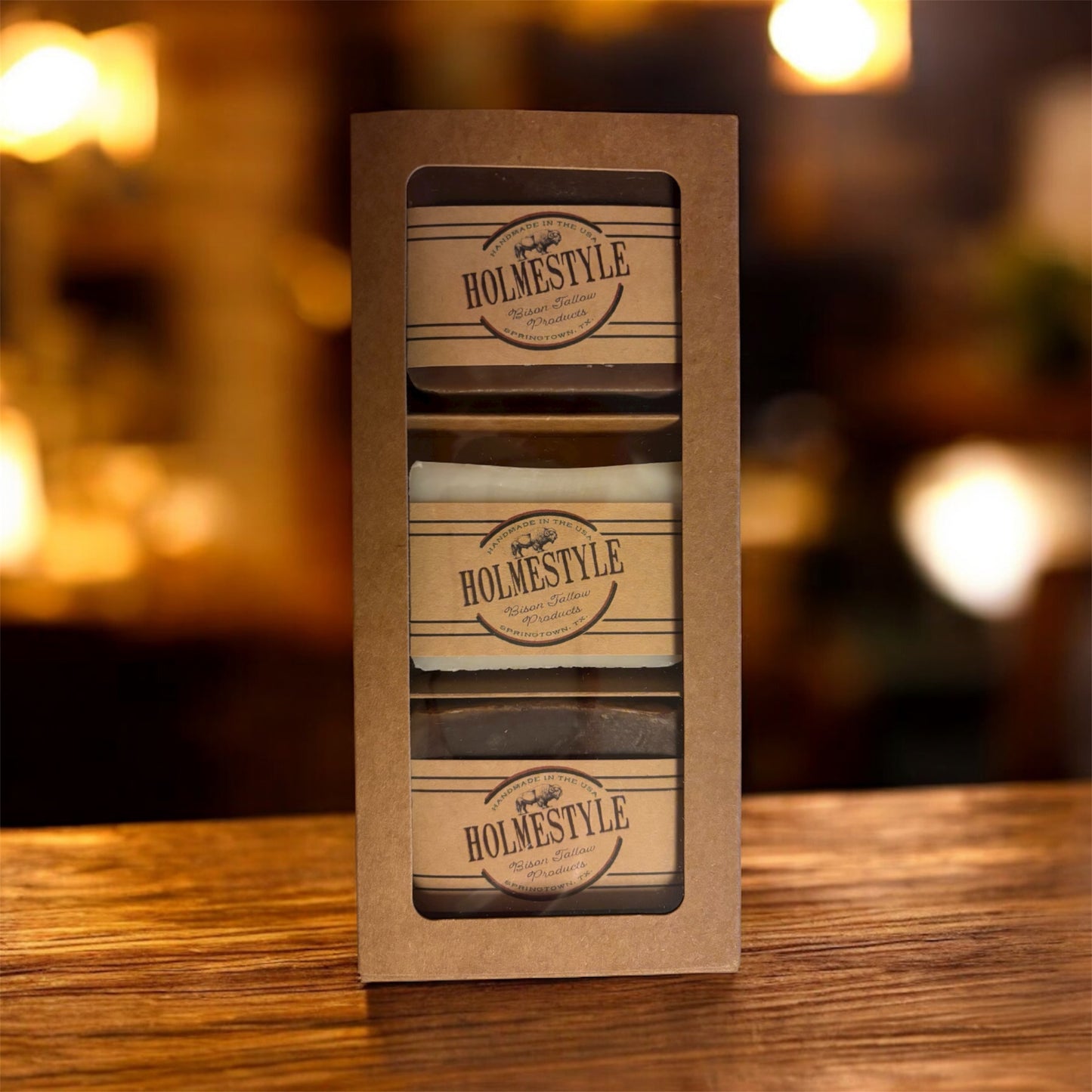 HolmeStyle Bison Tallow Trio