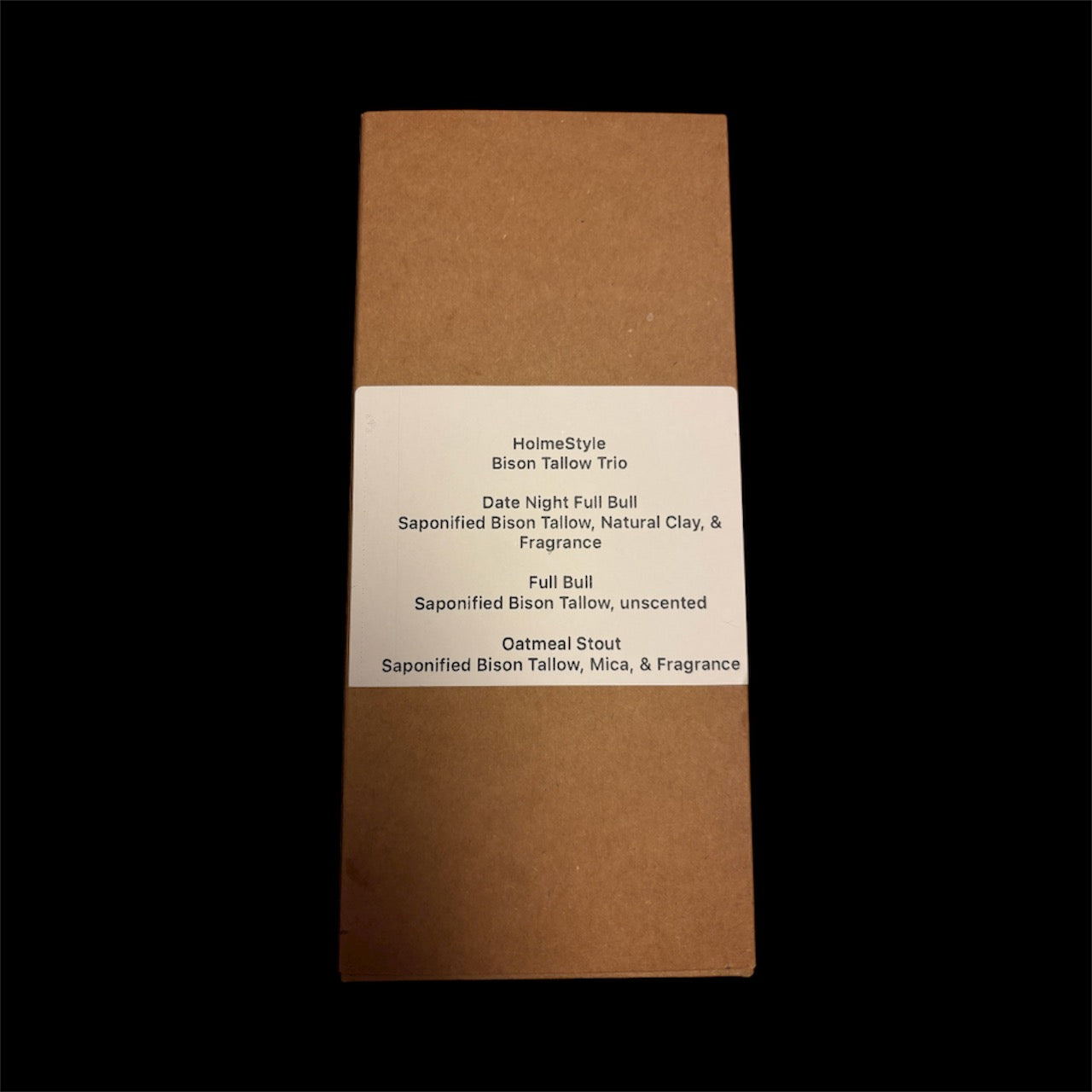 HolmeStyle Bison Tallow Trio