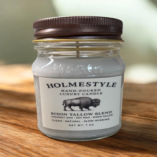 Warm Flannel – Mason Jar Candle