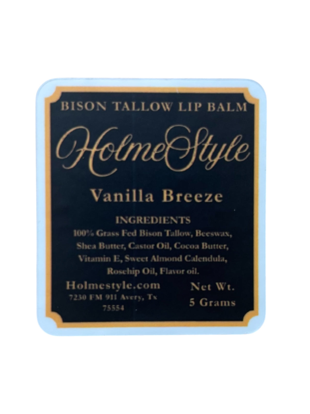 Bison Tallow Lip Balm