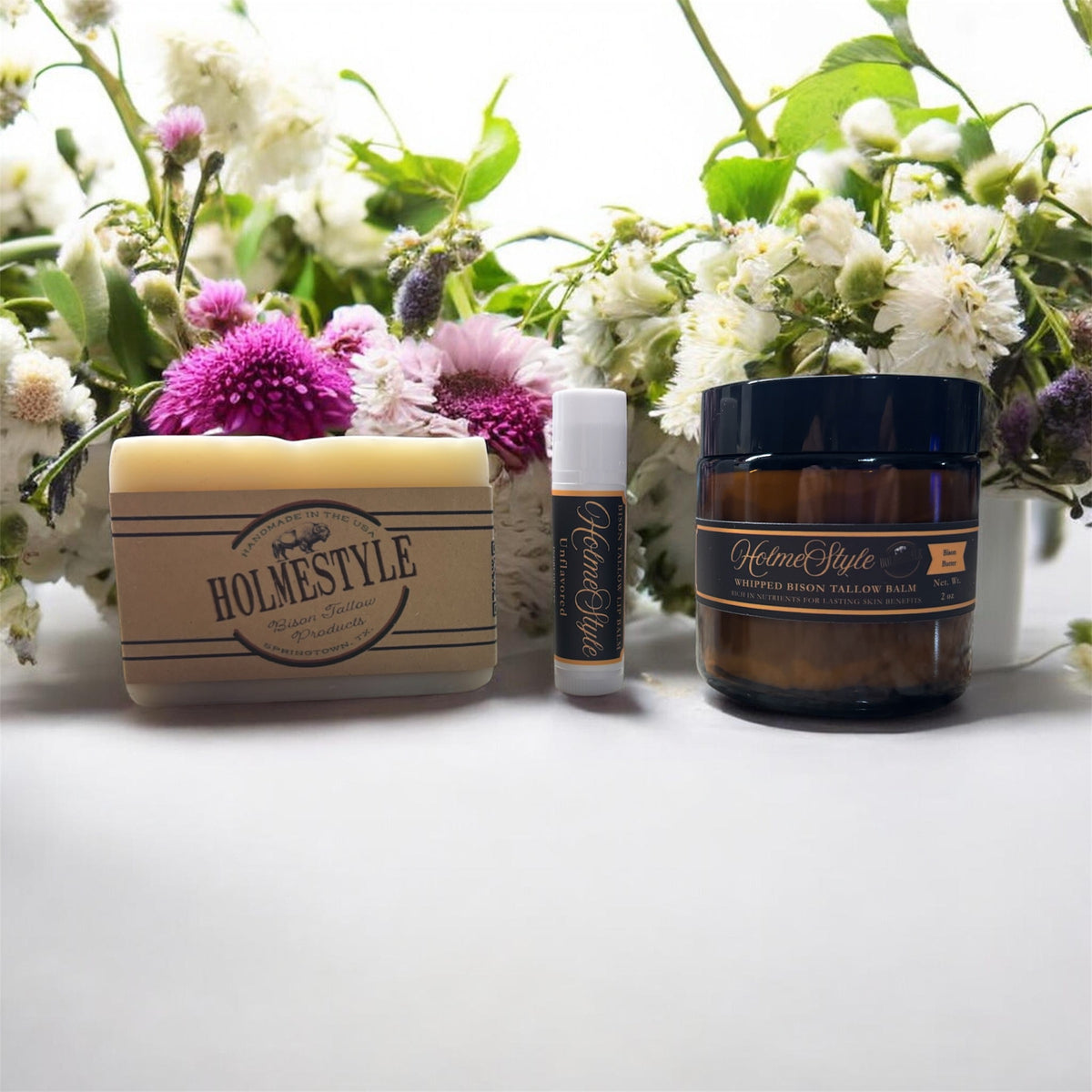 Bison Tallow Fragrance Free Gift Set